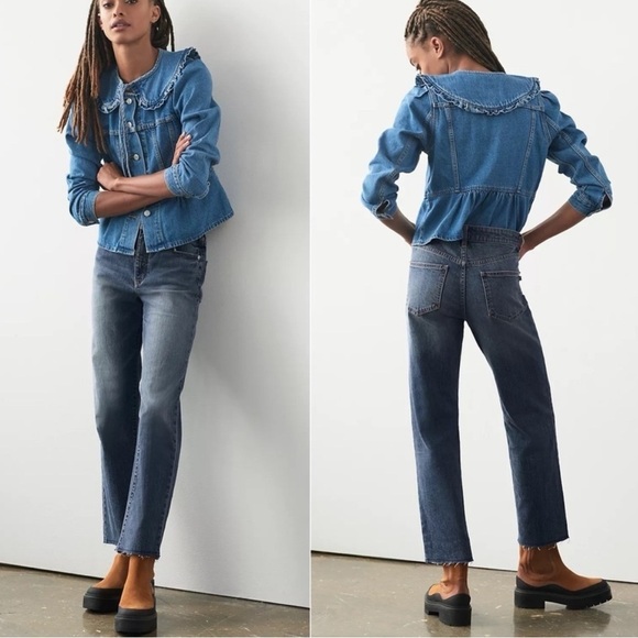 Anthropologie Pilcro High Rise Vintage Straight Jean - Picture 1 of 9